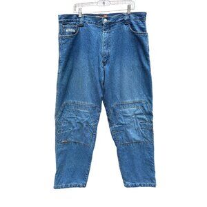 Icon Barrier Pant 40 Blue Denim Jeans With Reinforced Knees Asphalt Technologies